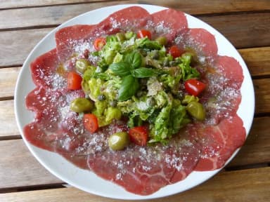 Carpaccio de bœuf
