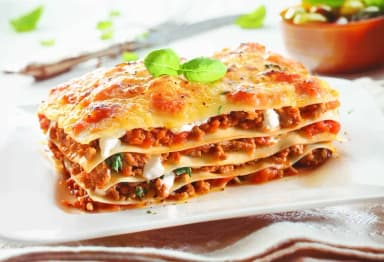 Lasagnes à la bolognaise