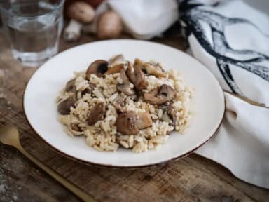 Risotto aux champignons