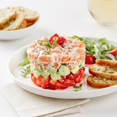 Tartare de saumon