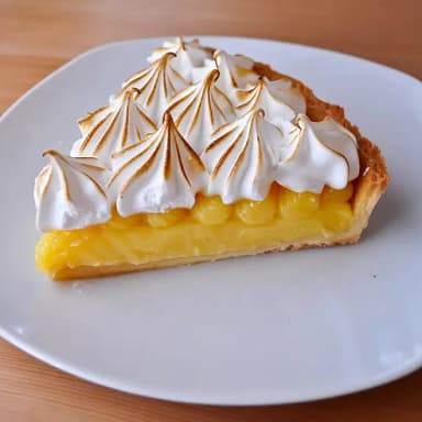 Tarte au citron meringuée